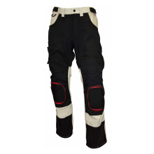 PANTALON CONFORTO A/GENOUIL. BEIGE/NOIR