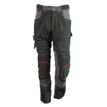 PANTALON CONFORTO A/GENOUIL. GRIS / NOIR