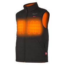 GILET SANS MANCHES RIPSTOP CHAUFFANTE NOIR NUE M12