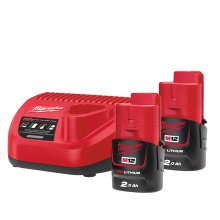 PACK BATTERIES M12NRJ-202 MILWAUKEE COMPRENANT: