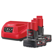 PACK BATTERIES M12NRJ-402 MILWAUKEE COMPRENANT: