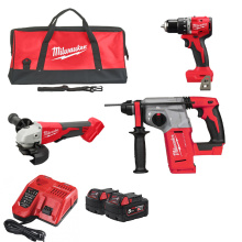 PACK TRIO MILWAUKEE PREMIUM M18GF BLPP3C-502