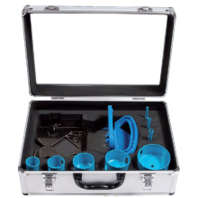 COFFRET 8 TREPANS DIAMANT Ø6-68