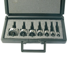 VALISE 7 TREPANS METAUX HSS Ø18-50
