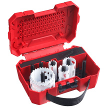 COFFRET SCIES CLOCHES MULTIMATERIAUX HOLE DOZER SET PLOMBIER 10PCS