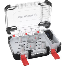 COFFRET SCIES CLOCHES MULTI MATERIAUX POWER CHANGE 9 PIECES BOSCH