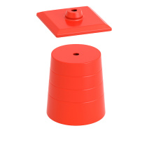 PLOMB CONIQUE DE MACON 800G + CORDEAU