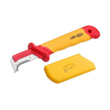 COUTEAU A DENUDER ISOLE 1000V + SABOT DE GUIDAGE