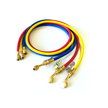 JEU 3 FLEXIBLES AVEC VANNES METALLIQUE R410/R32 LINSTRUMENT