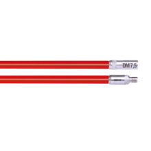 LOT 2 BAGUETTES DUR ROUGES Ø7.5X1M RUNPOTEC