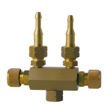 RACCORD 2 VOIES ACETYLENE
