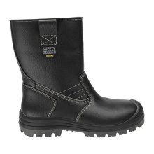 BOTTE SECURITE CUIR FOURRE NOIR BESTBOOT S3