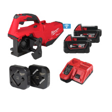 PACK PROMO DECOUPE PROFIL MILWAUKEE M18 + SET MATRICES + 2 BATTERIES + CHARGEUR
