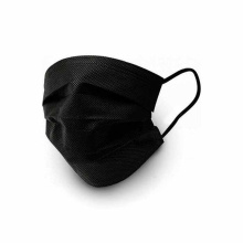 MASQUE CHIRURGICAL JETABL NOIR 3 PLIS TYPE II/EN14683