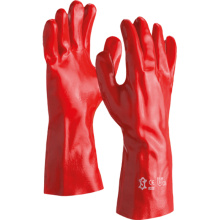 PAIRE GANTS CHIMIE PVC ROUGE R35