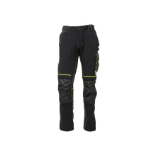 PANTALON ATOM BLACK CARBON/JAUNE FLUO
