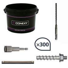 SEAU VIS BETON MALE TRACON COMPRENANT: