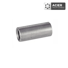 MANCHON FILETE ROND INOX M10X30