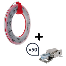 KIT BANDE SANS FIN 9MM COMPRENANT:
