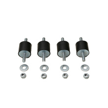 SET 4 SILENTS BLOC M/M8 40x40MM