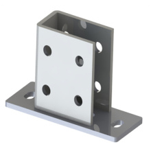 PIED DE RAIL DOUBLE VERTICAL 41X82