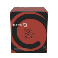LOT 80 CAPSULES CAFE QALIDUS