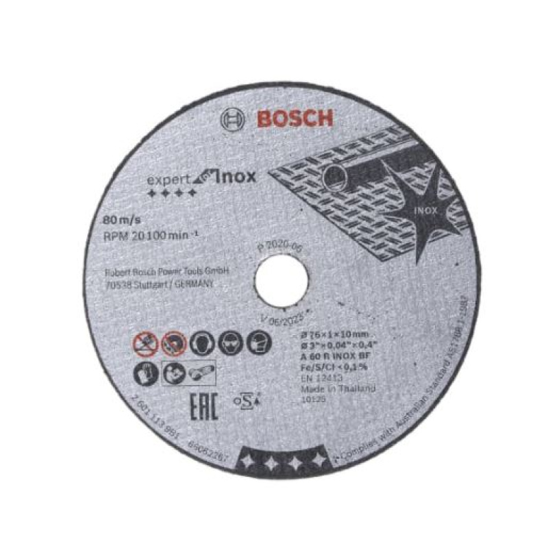 Disques à tronçonner, Bosch Accessoires Professionnels Plastiques Mini  meuleuse angulaire