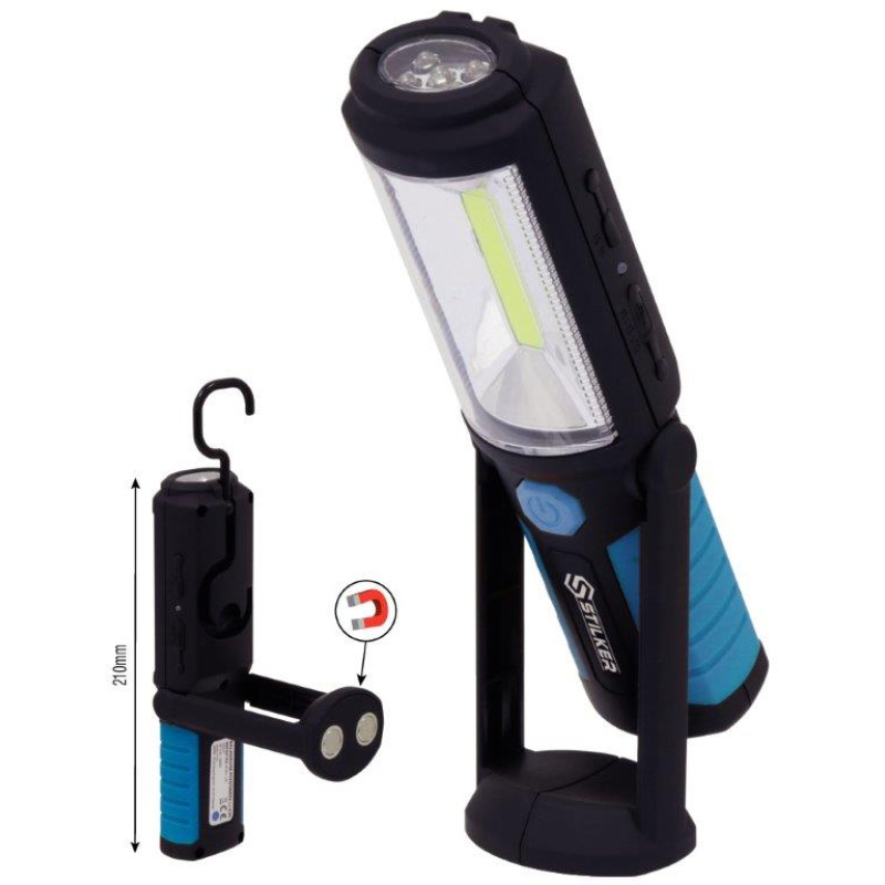 Lampe Torche Baladeuse LED Inspection Rechargeable Reparation